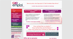 Desktop Screenshot of capemploi22.org